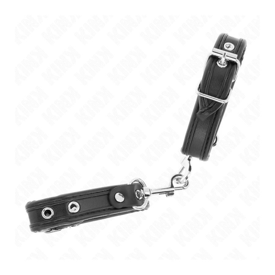 KINK - MINI BRACELETS NOIR AVEC CLOUS RÉGLABLES 16-22 CM X 2 CM